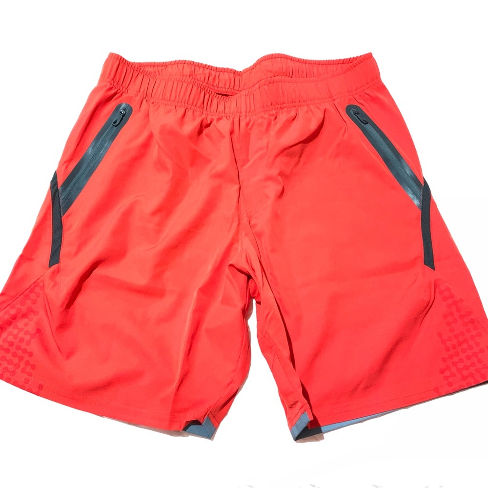 Spyder Active Men Shorts Red Athletic Moisture Wicking Stretch Large NWT